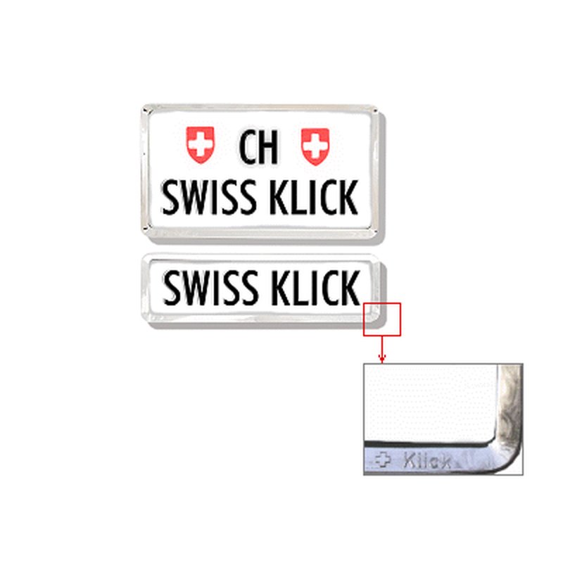 Swiss Klick Wechselnummerhalter